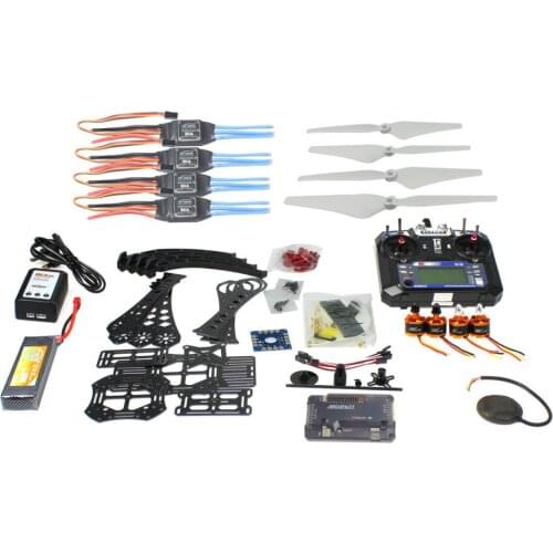 DIY RC Drone Quadrocopter Full Kit RTF X4M380L Frame Kit APM 2.8 GPS Flysky RX TX Battery Charger 4-axis Aircraft Toy Accessory