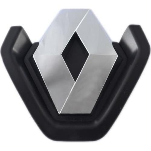 For Megane III 3 Front Grille Emblem Front Rigging Emblem Chrome Styling Accessory Replacement Parts 628900021R