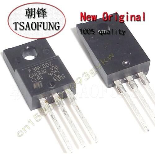 STF3NK80Z F3NK80Z TO220F Electronic components Integrated circuit = Free shipping