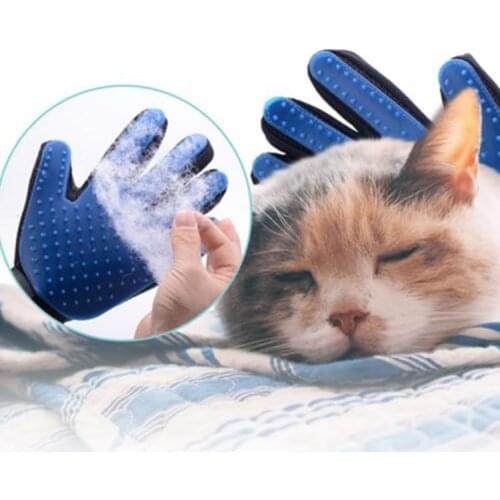Cat Brush Dog Bathing Comb Pet Supplies Cleaning Massage Pet Gloves Dog Accessories Supplies Pet Dog Grooming Brush