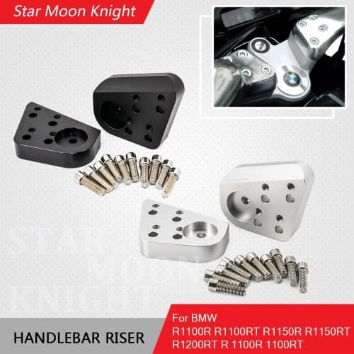 Handlebar Riser Mount Clamp Kit For BMW R1100R R1100RT R1150R R1150RT R1200RT R 1100R 1100RT 1150R 1150RT 1200RT R 1100 1150 RT
