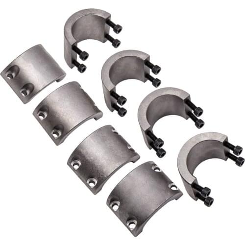 Roll Cage Steel Tube Clamp 1.75" CNC Machined Universal Weld On Mounts Heavy duty steel 4PCS