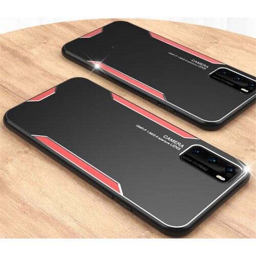 Metal TPU Case For Samsung Galaxy S20 S10 Note 10 Plus Double Color Hard Matte Cover Case for Samsung Note 20 Ultra