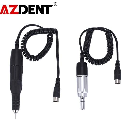 Azdent Micromotor Handpiece 35K rpm 102L/102 handle Marathon dental Micromotor Nail Drills Machine Tool Handpiece Burs 2.35mm