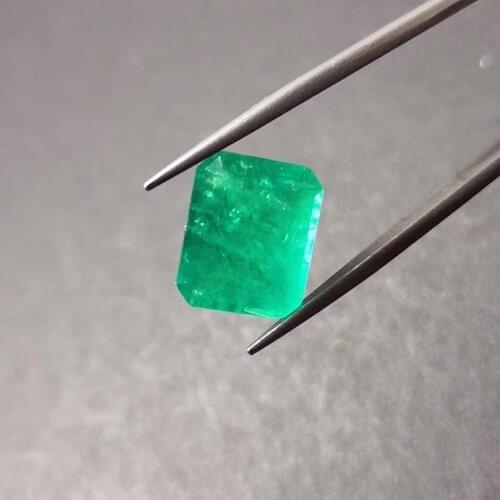 Mosangnai High Quality Columbia Emerald Lab Grown 12x8MM 4.20 Carats Emerlad Stones For Ring