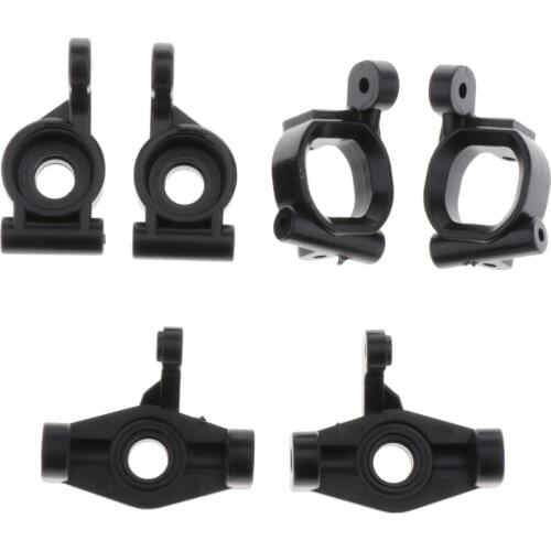 Set Of 6 1:14 Plastic Steering Carrier Hub Carrier Steering For 1/14 Wltoys 144001