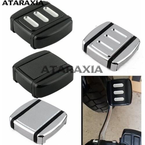 Bike Motorcycle Brake Foot hold Pedal Pads Cover baseboard for Harley Dyna Softail FXD FXSTS Footpegs Footrest Foot Pegs Rests