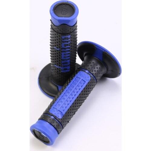 Pair 22mm Soft Handlebar Throttle Hand Grips Motorcycle Dirt Pit Bike For Honda Yamaha Dirt Pit Bike