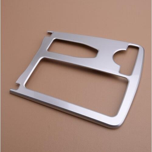 Plastic Center Console Armrest Cup Holder Cover Trim Panel Frame Bezel Fit For Mercedes Benz C E Class W204 W212