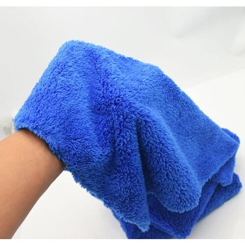 1PC Microfiber Towels Car Detailing Washing Rag Multipurpose Plush Cleaning Towel Auto Detailing Cleaning Cloth Accessories