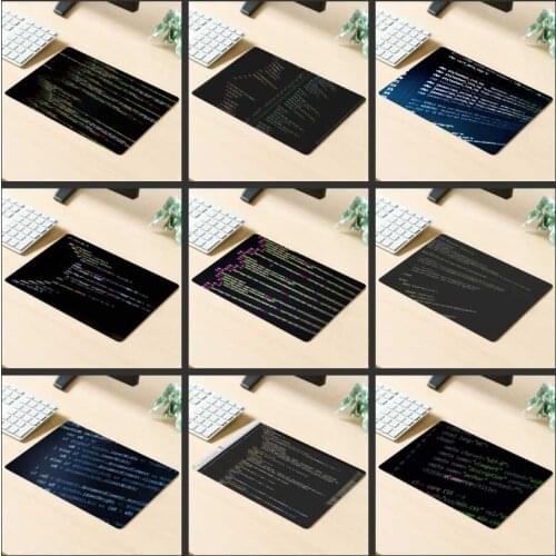 XGZ Promotional Gaming Mouse Pad Computer Code Table Mat Natural Rubber Odorless Non-slip for Lol Dota Gamer Custom Coasters