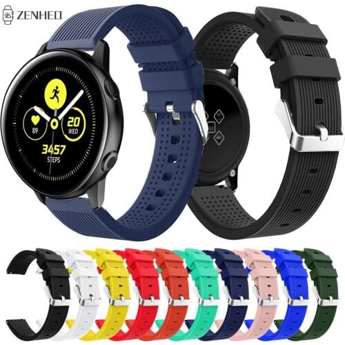 20mm Watchband For Samsung Galaxy Watch Active Frontier/Classic Bracelet For Samsung Galaxy Watch 42mm/Gear S2 Smart Watch Strap