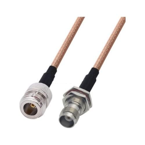 RG142 Cable N Female to TNC Female Connector RF Coaxial Jumper Pigtail Cable