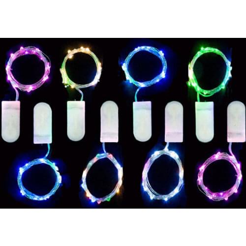 Christmas Decorations for Home 2M 3M Battery Operated LED Copper Wire String Lights for New Year Christmas Ornaments Home Decor