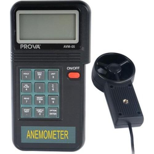 AVM-05 Handheld Thermo Anemometer Wind Speed Meter Tester Gauge