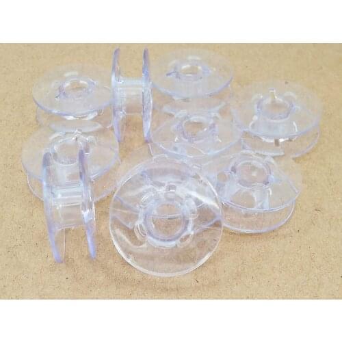 Sewing Machine 10 Plastic Bobbins 9033P for Pfaff 1532,1534,1536,1538 Sewing Machine Light Blue Bobbins (TOP Quality)