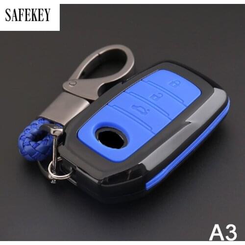 Carbon Fiber Silicone Remote Key Case Fob Shell Cover Skin Holder For Toyota Corolla rav4 Hilux Fortuner Land Cruiser Camry