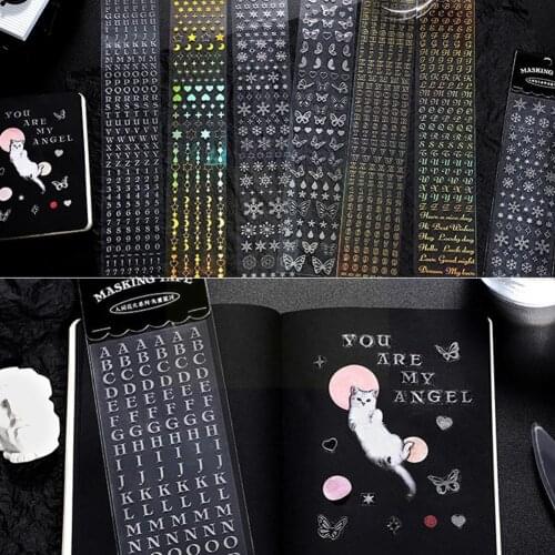 Three-Dimensional Hot Stamping Pet Strip Tape Fireworks Decorative Material Diary Series Stickers Account Stickers Hand Lab J4T2