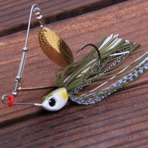Trulinoya rotating SPINNER BAIT 12g /18g 3pcs/lot free shipping