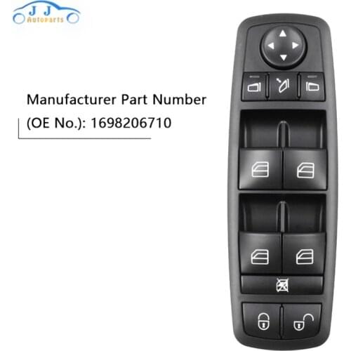 YAOPEI New Electric Power Window Switch A1698206710 For Mercedes B-Klasse W245 A 169 820 67 10 1698206710