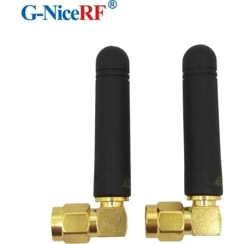 10pcs/lot Elbow Rod antenna SW433-WT36 433MHz Anternna with male SMA connecter free shipping