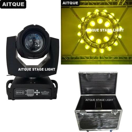 10lights+CASE)Stage club lighting beam 7r 230w moving head light sharpy 230w sharpy 7r beam moving head light road case