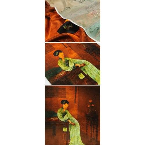 130cm*112cm Plain Pure Silk Fabric Gauze Tecido For dress B209