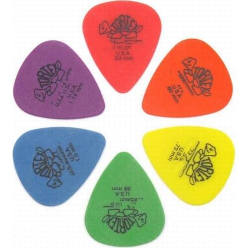 5pcs Bass Guitar Picks Mediator Acoustic Electric Accessories Classic Instrument Thickness 0.73 /0.88 /1.0 /1.14 mm Guitar Parts