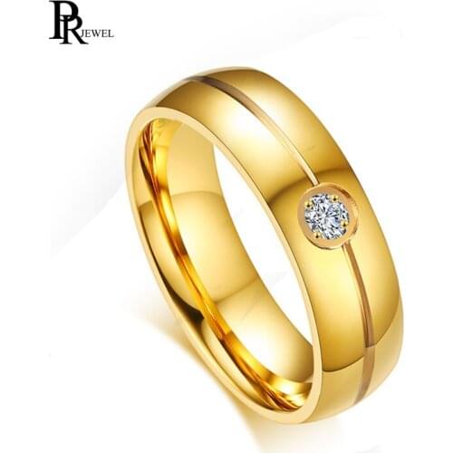 6MM Stainless Steel Mens Womens Rings High Polished Classy Domed Comfort Fit Wedding Bands