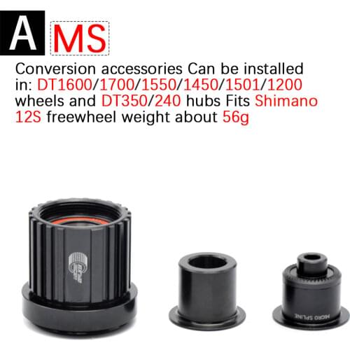 For DTSWISS QR or THRU cap adapter XD freewheel dt240 350 370 caps MTB bike hub converter mountain bike hub end cap adapter