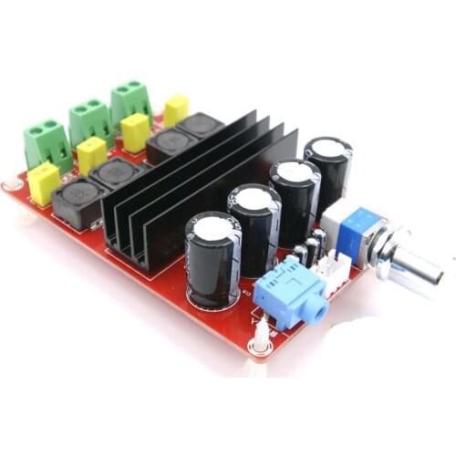 KYYSLB XH-M190 2*100W Home Digital Amplifier Audio Board TPA3116 Audio 2.0 Class D Amplifiers Stereo HIFI Amplifier DC12-24V