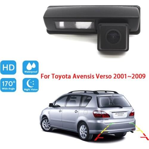 Rear View Camera For Toyota Avensis Verso 2001 2002 2003 2004 2005 2006 2007 2008 2009 Night Vision Waterproof Backup Camera