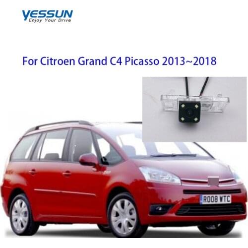 Yessun Rear View Camera For Citroen Grand C4 Picasso 2013~2018 Car Accessories Night Vision Backup Camera
