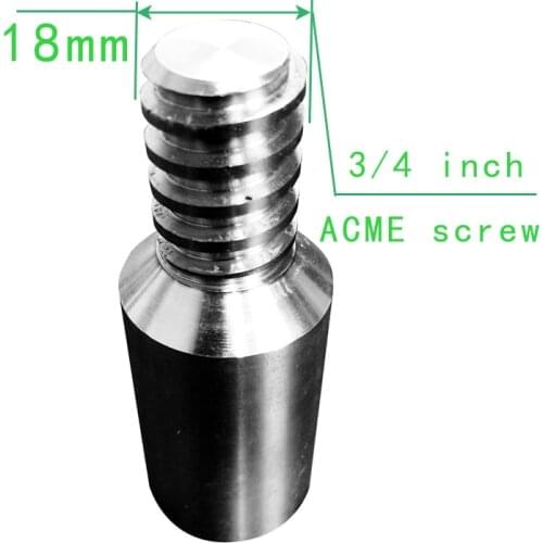 ACME Threaded Tip Kits of Water Fed Brush for Window Cleaing and Solar Panel Cleaning