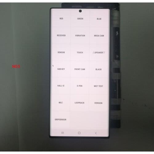 JPFix Amoled For Samsung Note 20 Ultra LCD Note20U 5G Display SM-N985F Touch Screen Digitizer Replacement Part Small Dot Defect