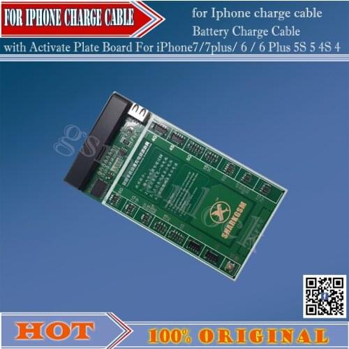 Gsmjustoncct 7 in 1 Professional Battery Activation Charge Board+Micro USB Cable for iPhone 6S 6splus 6 6plus 5 5s 5C 4S 4