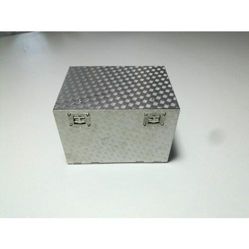 Stainless steel antiskid plate equipment box for tamiya 1/14th scale rc beenz 3363 1851 R620 MAN TGX