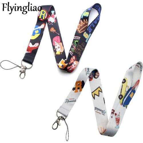 Riverdale Tv show Cartoon Neck Strap Lanyard for Keys ID Card Badge Holder Mobile Phone Straps Rope Keychain Webbing Ribbon