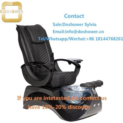 Pedicure chair set luxury with pedicure chair bowl replacement for manicure pedicure chair