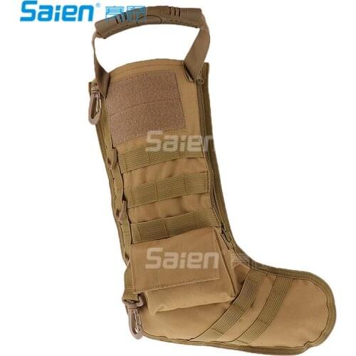 Tactical Christmas Stocking 2018 new Christmas gift bag Christmas Stocking for Hunting Sports and Outdoors Sports Safety