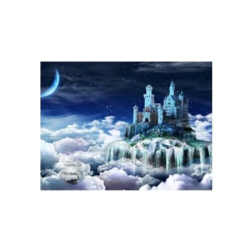 Kinds Castle picture Princess Diamond mosaic needlework Wall art decor Embroidery with diamonds Painting by numbers rhinestones