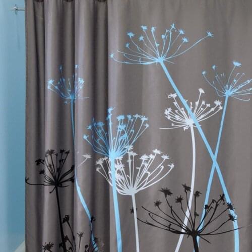 180x180cm 3D Waterproof Beautiful Dandelion Bathroom Shower Curtain Bath Curtain Polyester Bathroom Curtains