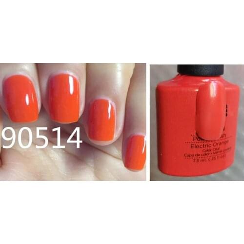 90514 Electric Orang gel polish primer UV gloss sealer soak enhanced 7.3ml long lasting manicure art nail gel Lak varnish primer