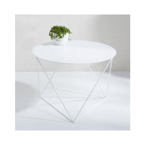 Designer minimalist wrought iron coffee table Nordic small apartment living room creative round coffee table modern minimalist