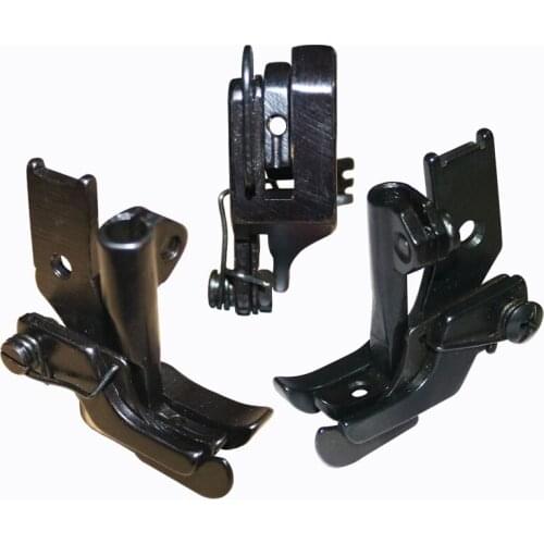 DU three synchronous car 8B left and right pressure line rib edge stop foot thick material with knife 6-7D high and low pressure