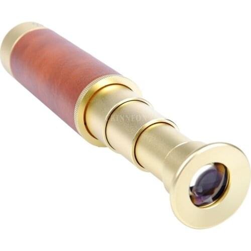 20Pcs/Lot Top Selling Monocular Telescope Brass 30X40 Monocular Telescope Copper For Nautical Outdoor Sports