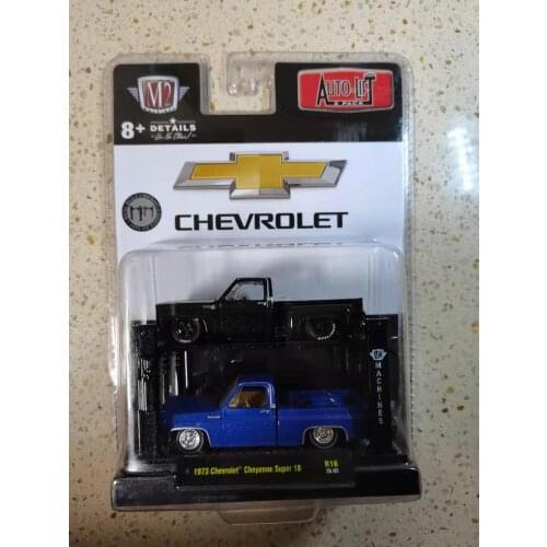 M2 machines 1:64 scale 1973 Chevrolet CHEYENNY SUPER 10 limited Collection diecast simulation model car