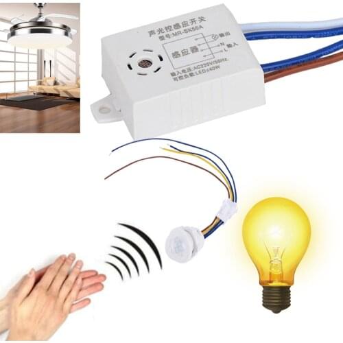 Mini Closet PIR Sensor Detector Smart Switch 110V 220V LED PIR Infrared Motion Sensor Detection Automatic Sensor Light Switch