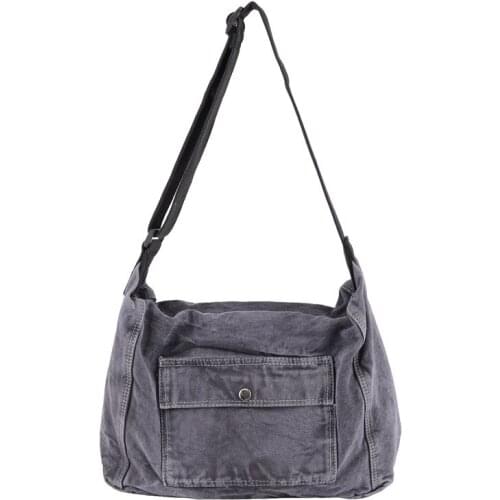 New Leisure Fashion Canvas Bag Simple Ladies Bag One Shoulder Womens Bagmessenger BagFree Shipping