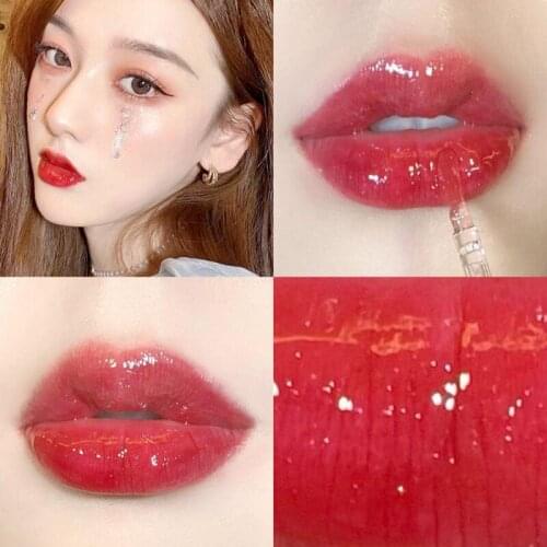 Natural High Gloss Lip Oil Moisturizing Dry Flower Lip Glow Oil Nourishing Lip Oil Biting Lip Plumper Lip Gloss Lip Makeup